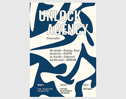 Event design for Unlock Agency