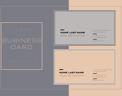 Elegant Business card