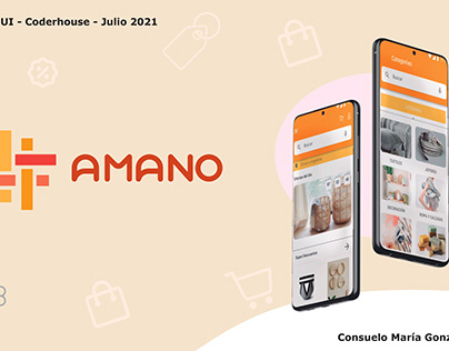 Amano app - Proyecto UX/UI