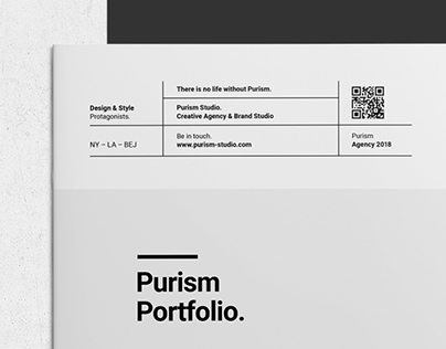 Purism Portfolio and Project Lookbook