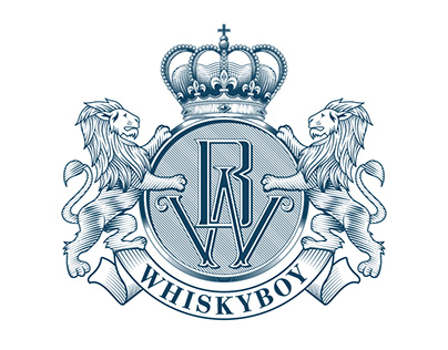 Crest lion logo for Whiskyboy