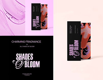 SHADES OF BLOOM identity & package