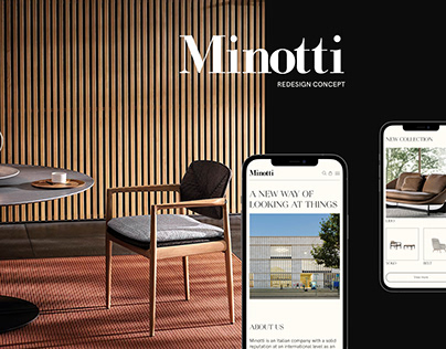Minotti | E-commerce Redesign