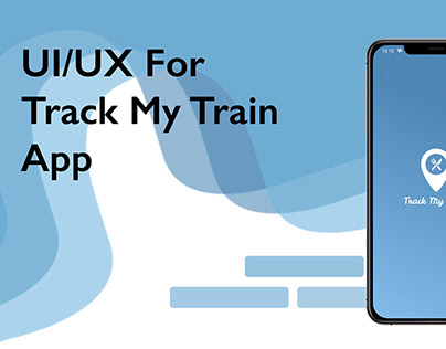 UI/UX for Track My Train app