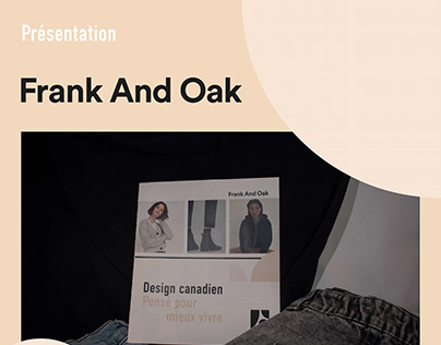 Brochure pour Frank and Oak