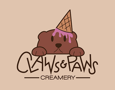 Claws & Paws Creamery Brand Campaign