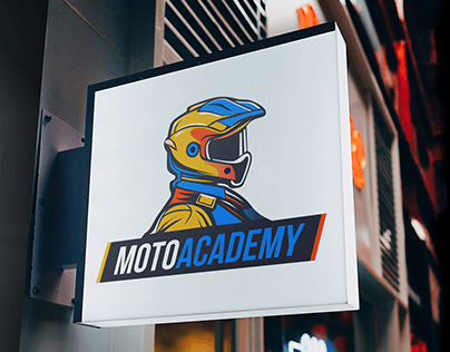 Project thumbnail - Логотип компании Motoacademy