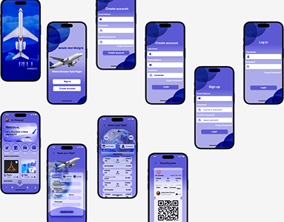 Mobile Airline Boarding Pass