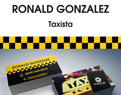 Identidad Gráfica para Ronald Gonzalez, Taxista