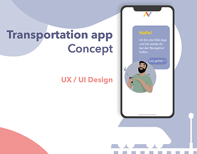 Transportation App Concept | VAG