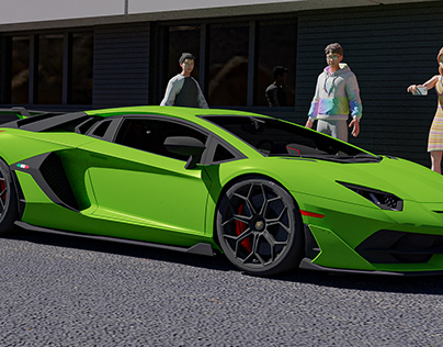 Lamborghini SVJ|CGI
