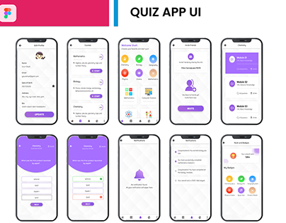 Quiz App UI Design
