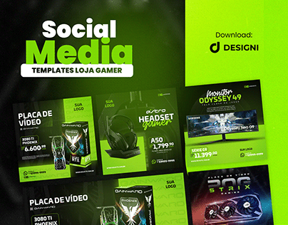 Social Media | Loja gamer