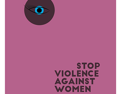 #stopviolenceagainstwoman - Poster