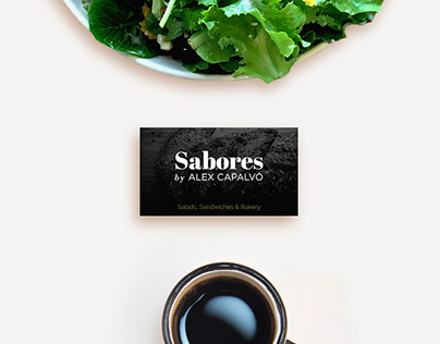 Sabores by Alex Capalvo, UX/UI, Branding.