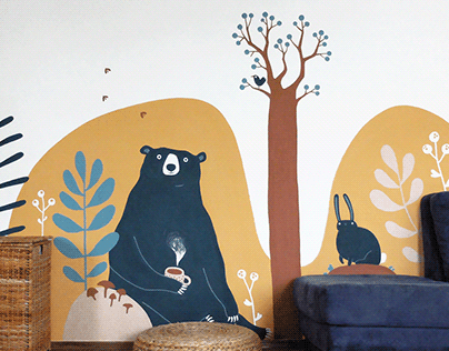 Sebi's Forest | Wall Painting