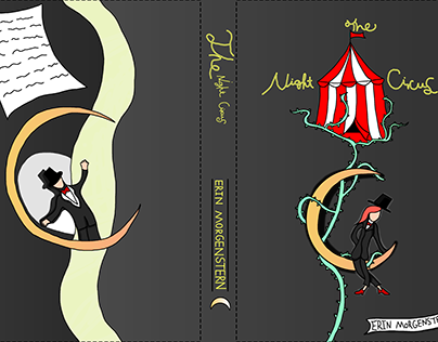 The Night Circus Book cover redesign