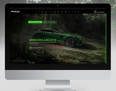Mercedes-AMG GT R Website