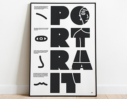 PORTRAIT Poster Design / Afiş Tasarımı
