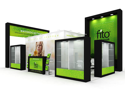 Fito cosmetic (45sqm), Intersharm 2017, Moscow, Russia