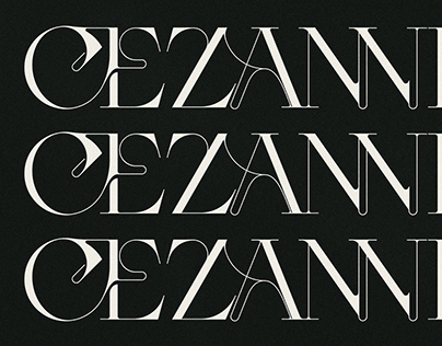CEZANNE - Modern Ligature Serif Font