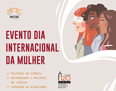 Evento Dia Internacional da Mulher (INCQS - Fiocruz)