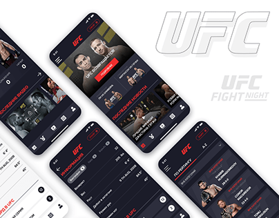 UFC - Design mobile app