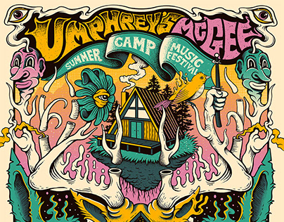 Umphrey's McGee - Summer Camp Music Festival Poster