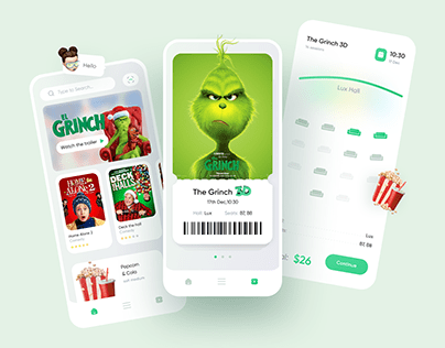 Cinema Booking Mobile App | Web Dashboard