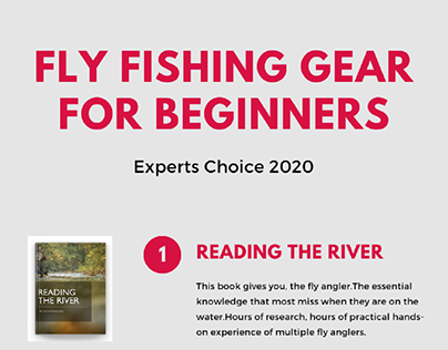 Fly Fishing Gear Infographic