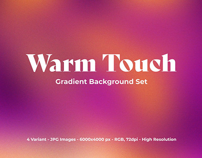 Warm Touch Gradient Background
