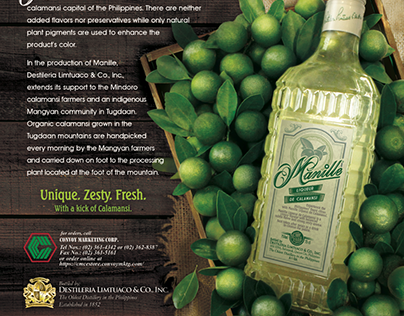 Manille Liqueur Collection advertisements