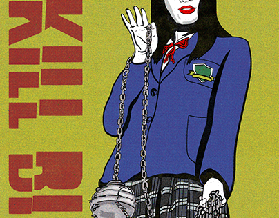 Kill Bill Gogo Yubari Fan Art Poster