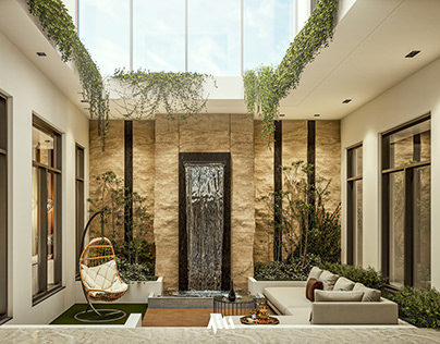 Courtyard Garden Design - Kuwait 2023