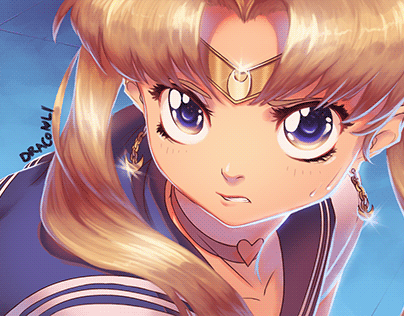 Sailor Moon Redraw Screencap Challenge