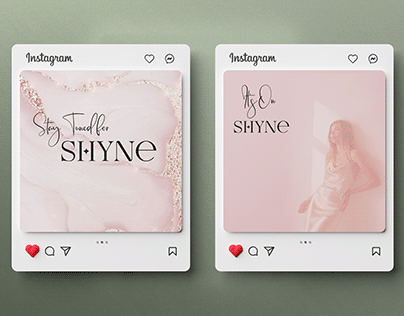 Shyne- fashion social media designs