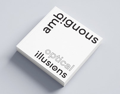 Ambiguous Optical Illusions Cover Design
