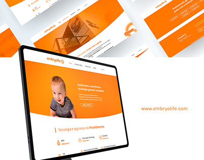 Webdesign | Site Embryolife