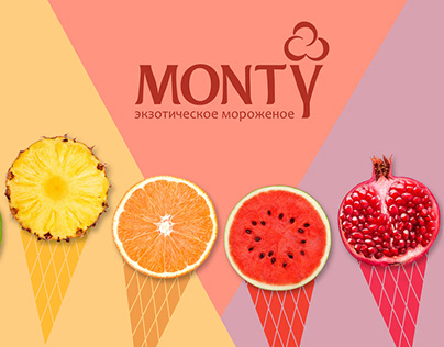 MONTY | бренд мороженого