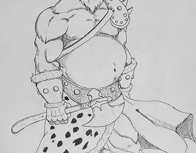 Angry Viking Quick Sketch