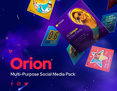 Orion - Multipurpose social media banners