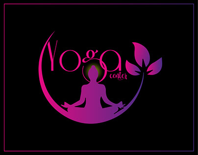 creative logo design for yoga centre