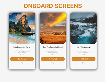Onboard Screen Design