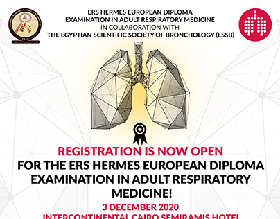the ERS HERMES European Diploma poster