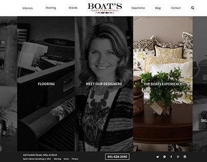 Boat's Home Furnishings Website