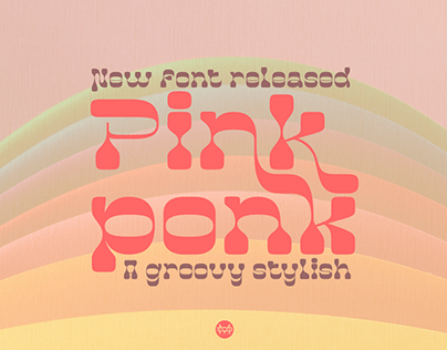Pinkponk - Groovy Font