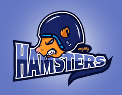 Mighty Hamsters - Sports logo