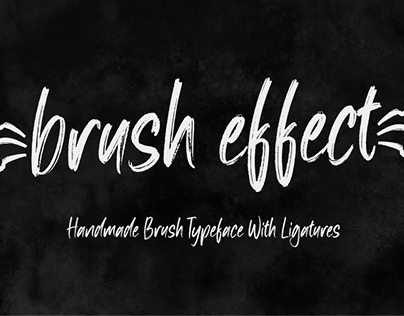 Brush effect