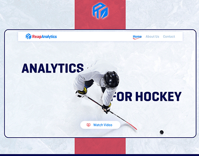 Reap Analytics Website Design.
