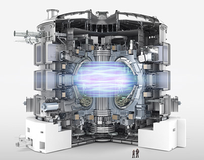 Fusion Reactor ITER - Technical 3D Visualization